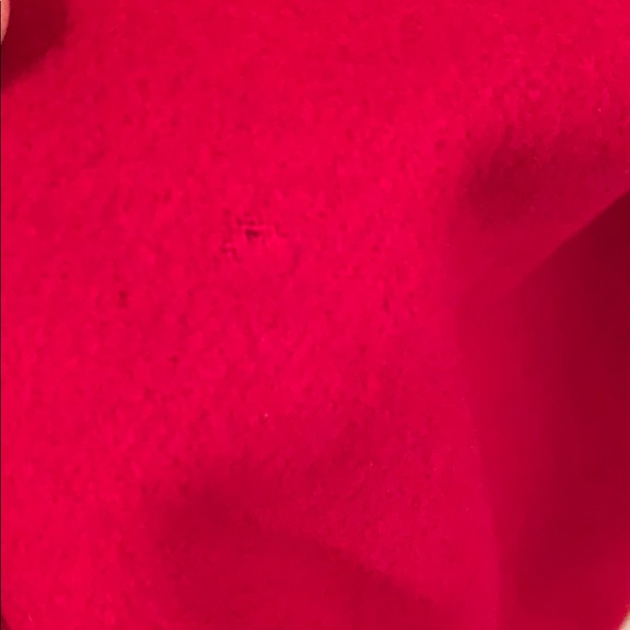 Anne Klein red wool coat - Picture 3 of 3